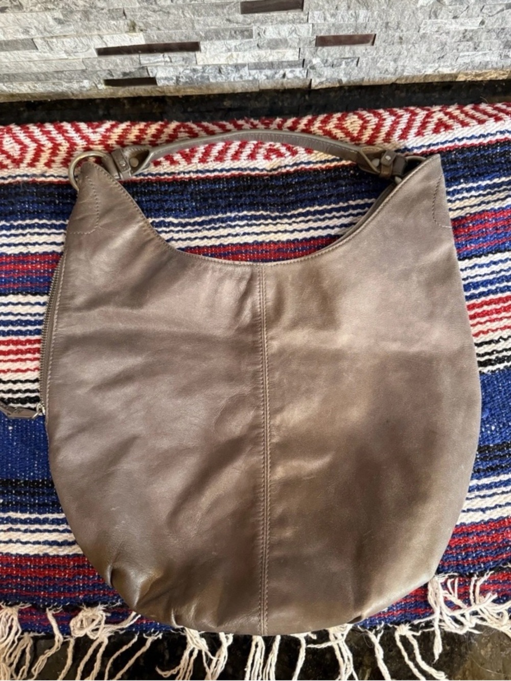HOBO International Grey Hobo Bag(Read)